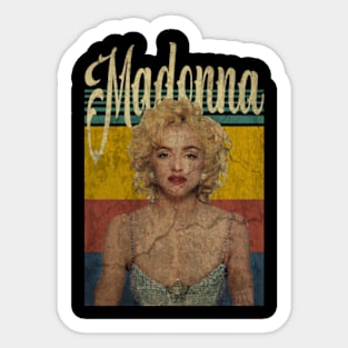 Madonna // Aesthetic Music Vintage // Sticker